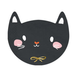 Ubrousky Halloween kočka 20 ks Albi