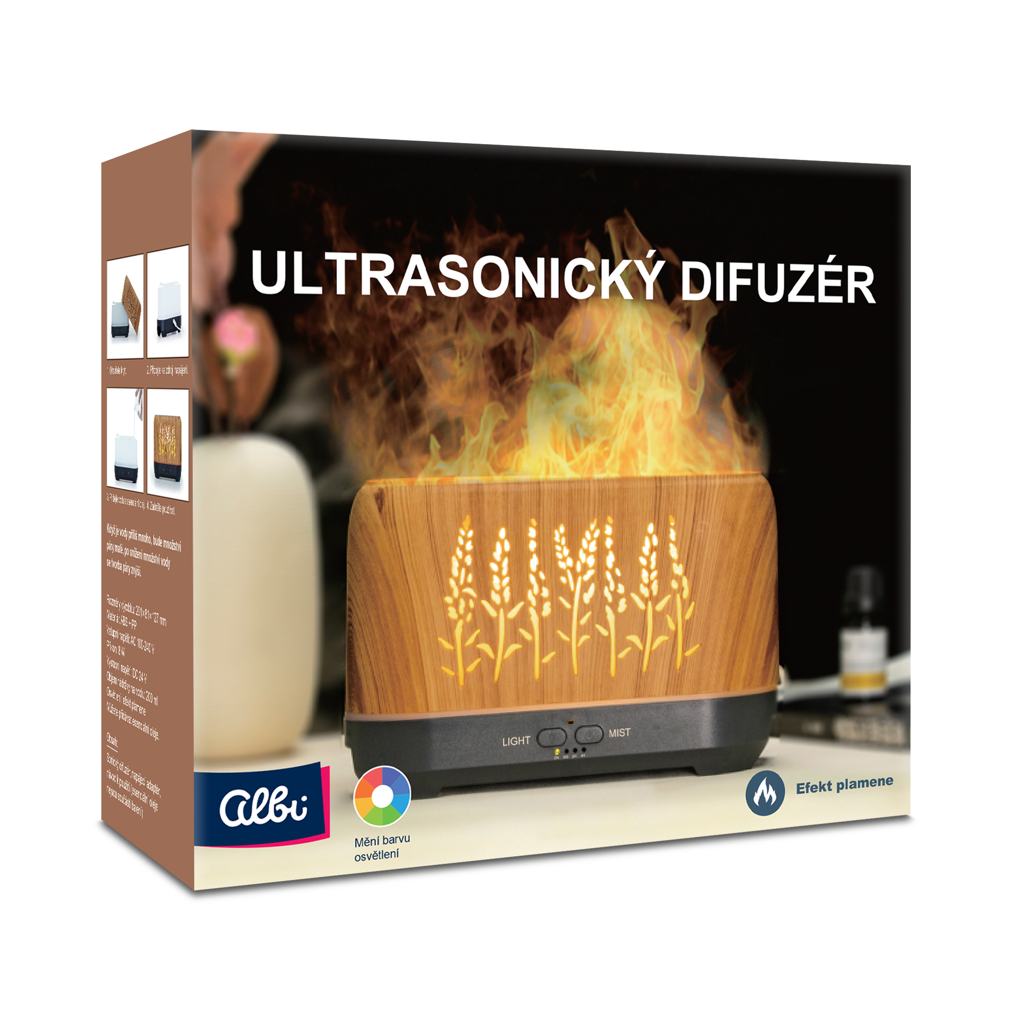 Ultrasonický difuzér Exclusive - Levandule Albi