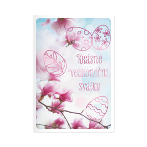 Velikonoční přání - Rozkvetlé magnolie Albi