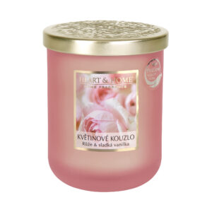 Velká svíčka - Květinové kouzlo Albi