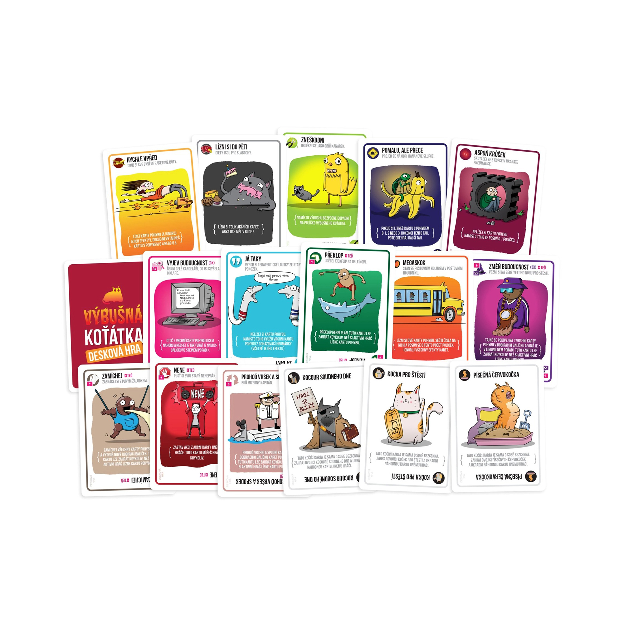 Výbušná koťátka: Desková hra Asmodee Blackfire - Obrázek 3