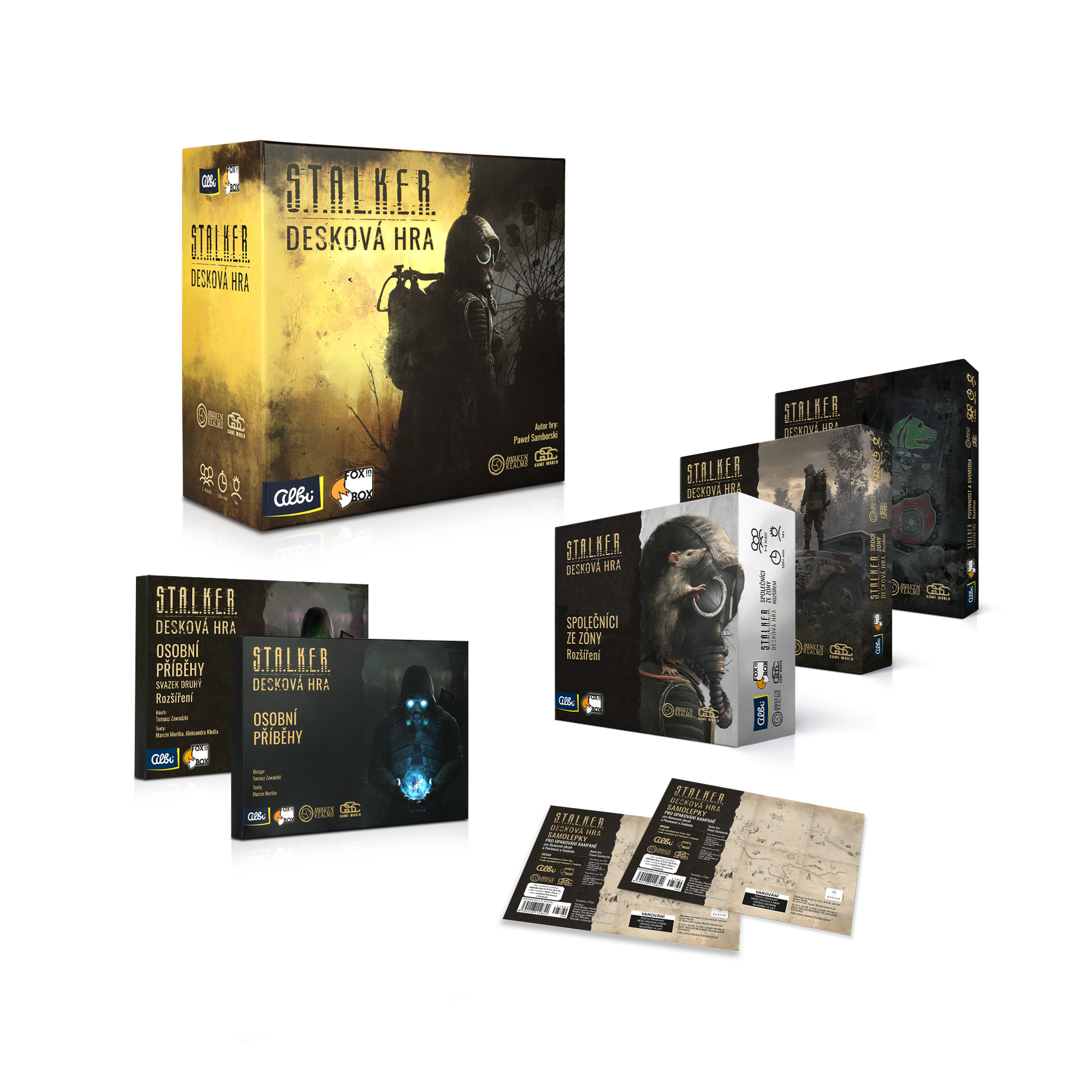 Výhodné balení - Stalker: Gameplay All in (první a druhá vlna) Albi