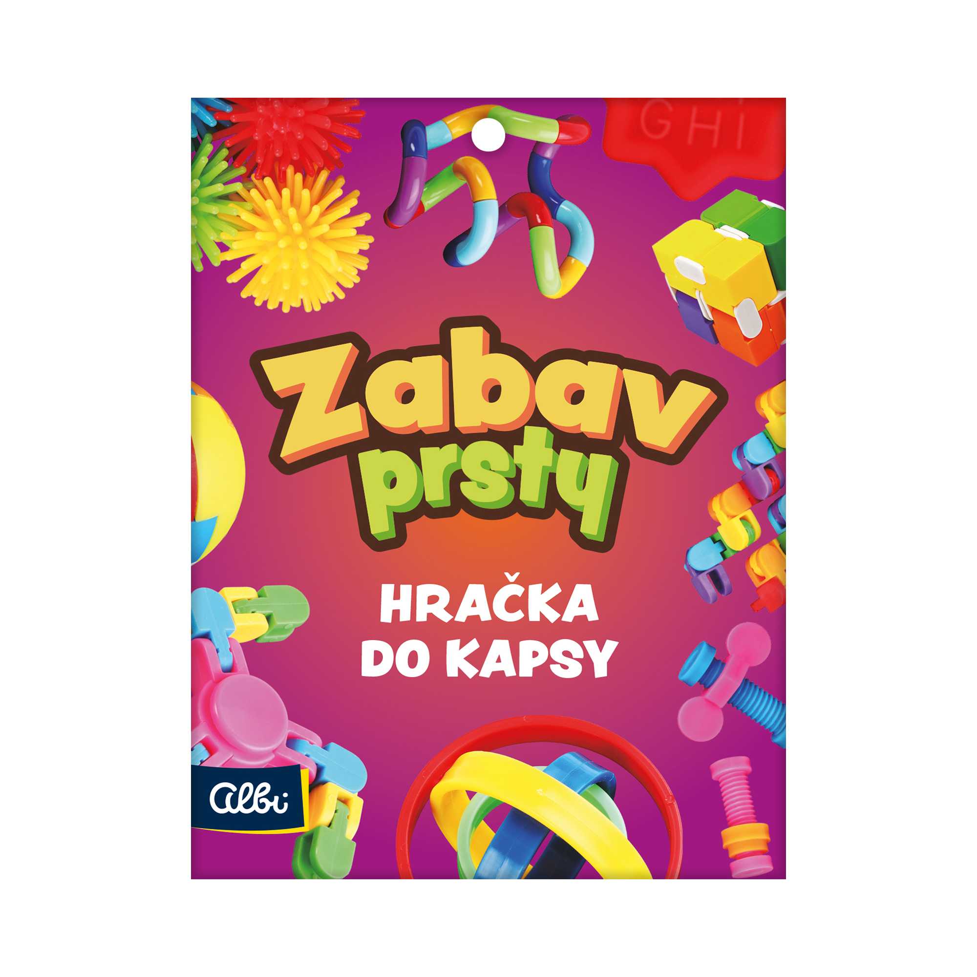 Zabav prsty - Hračka do kapsy Albi