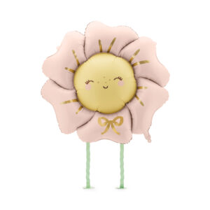 Balónek chodící Květina světle růžová Albi