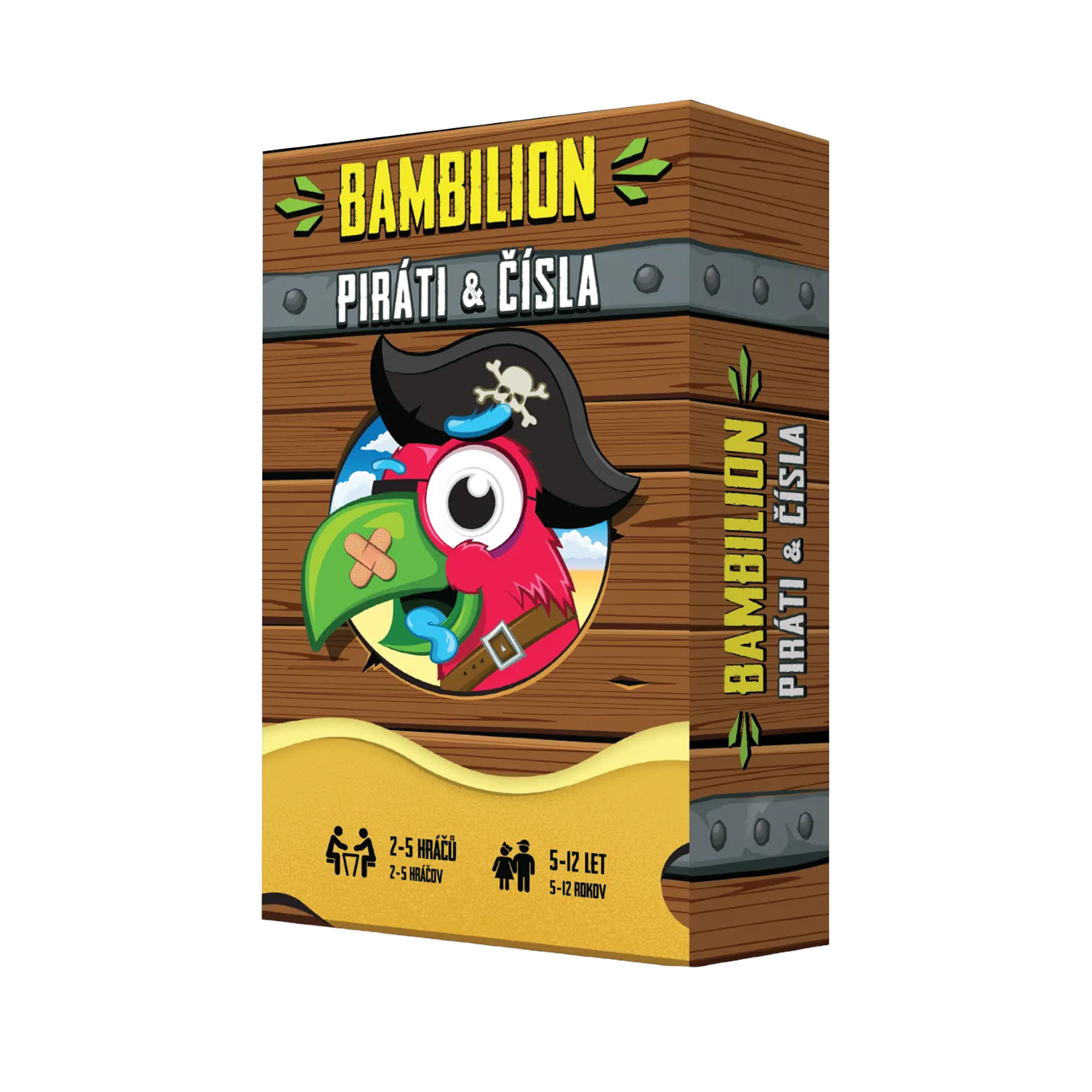 Bambilion: Piráti a čísla - Soubor dětských her Dummy bear