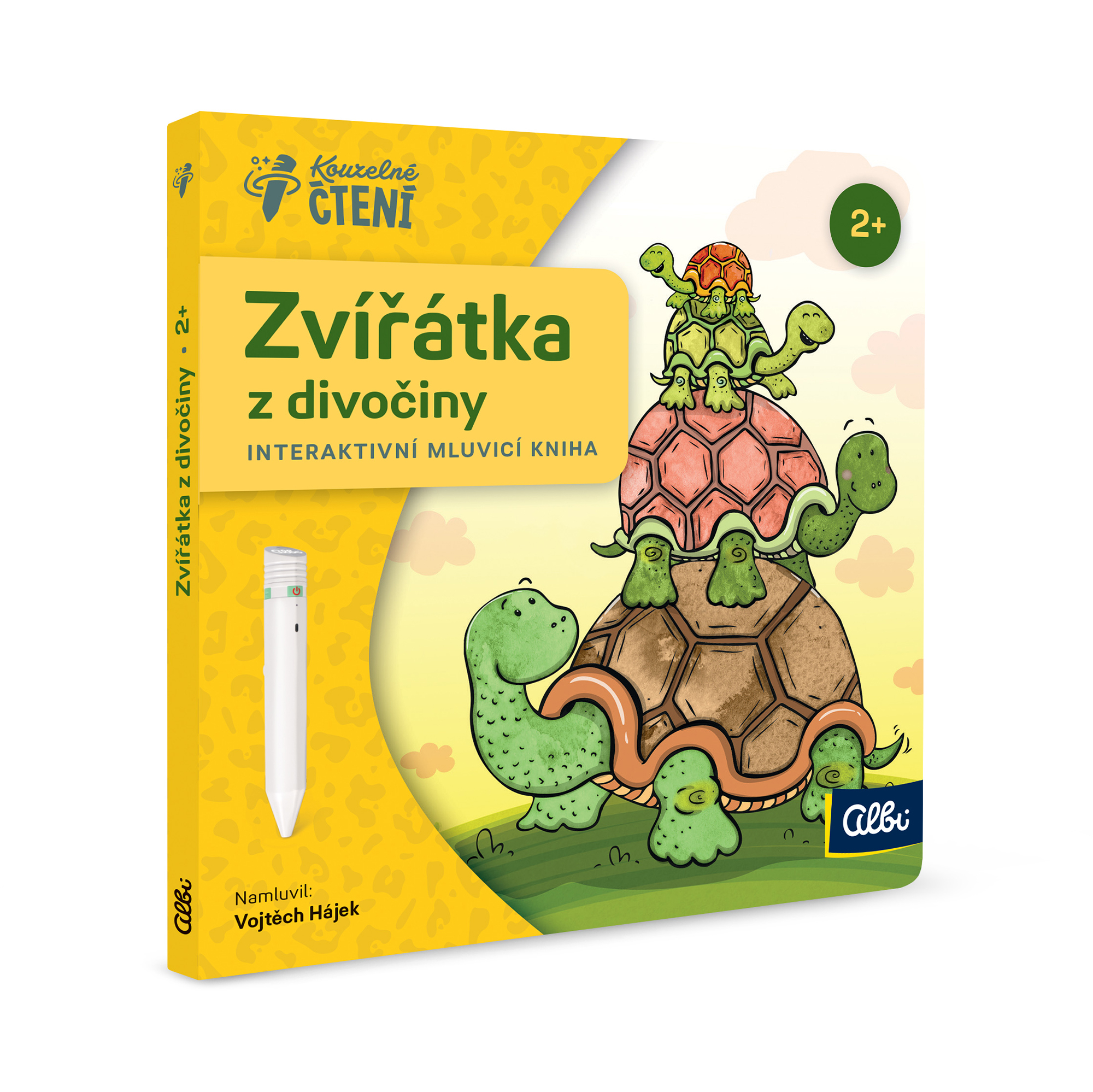 Minikniha pro nejmenší - Zvířátka z divočiny Albi