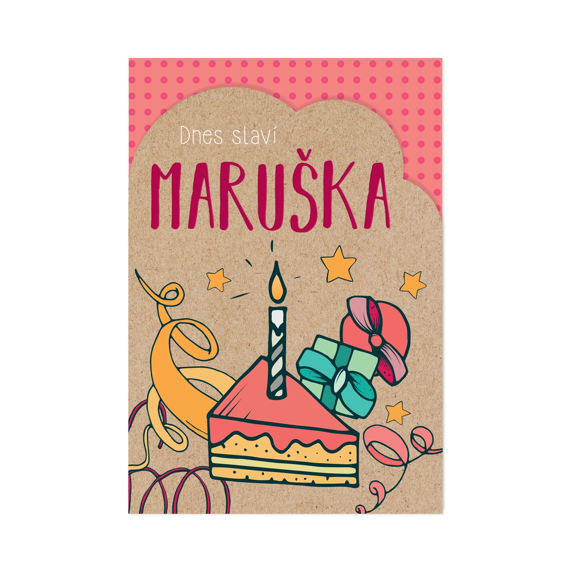 Přání k svátku - Maruška Albi
