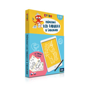 Průhledná LCD tabulka se 30 šablonami - Kvído Albi