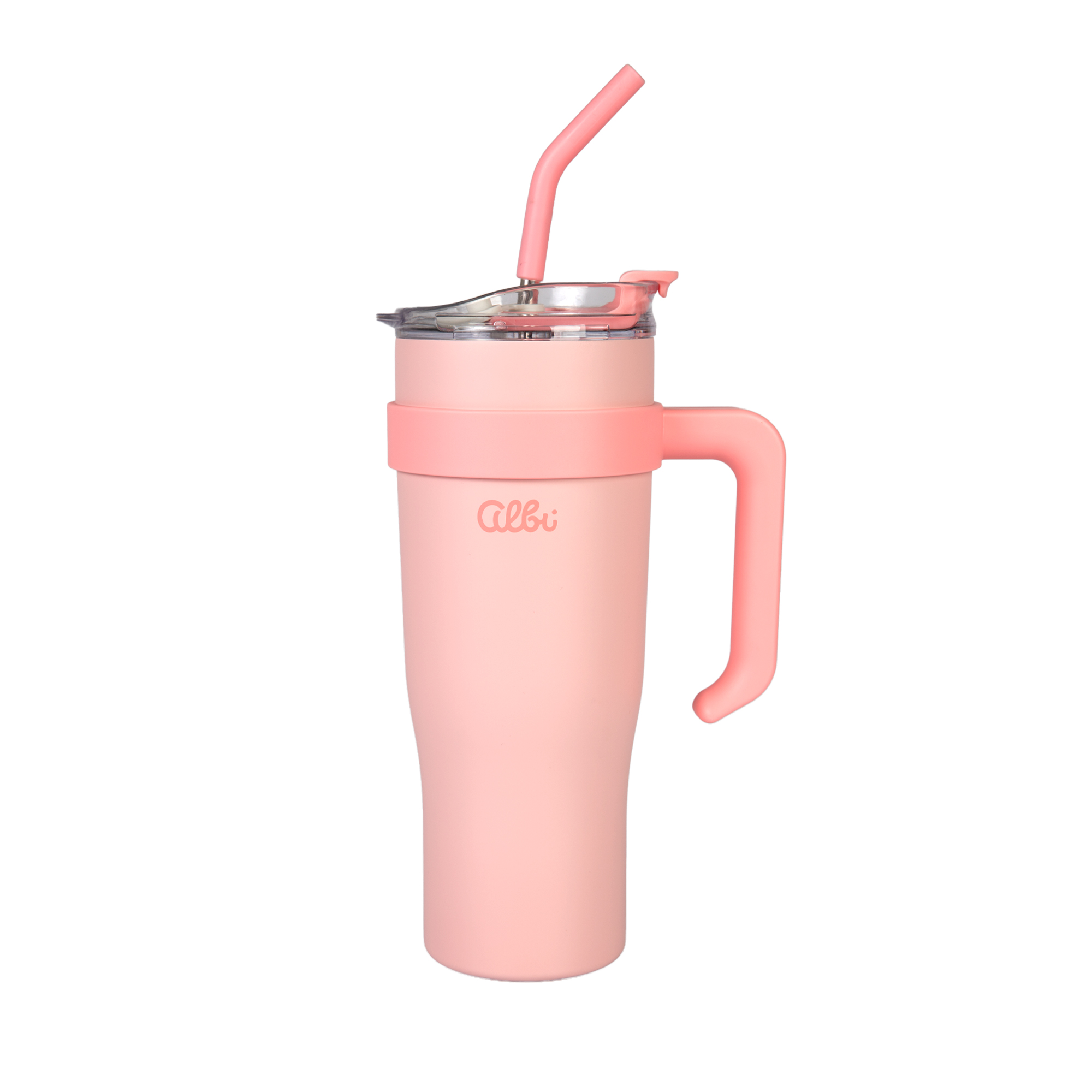 Růžový nerezový termohrnek XXL 1200 ml Albi
