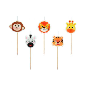 Sada dortových svíček - Safari Albi