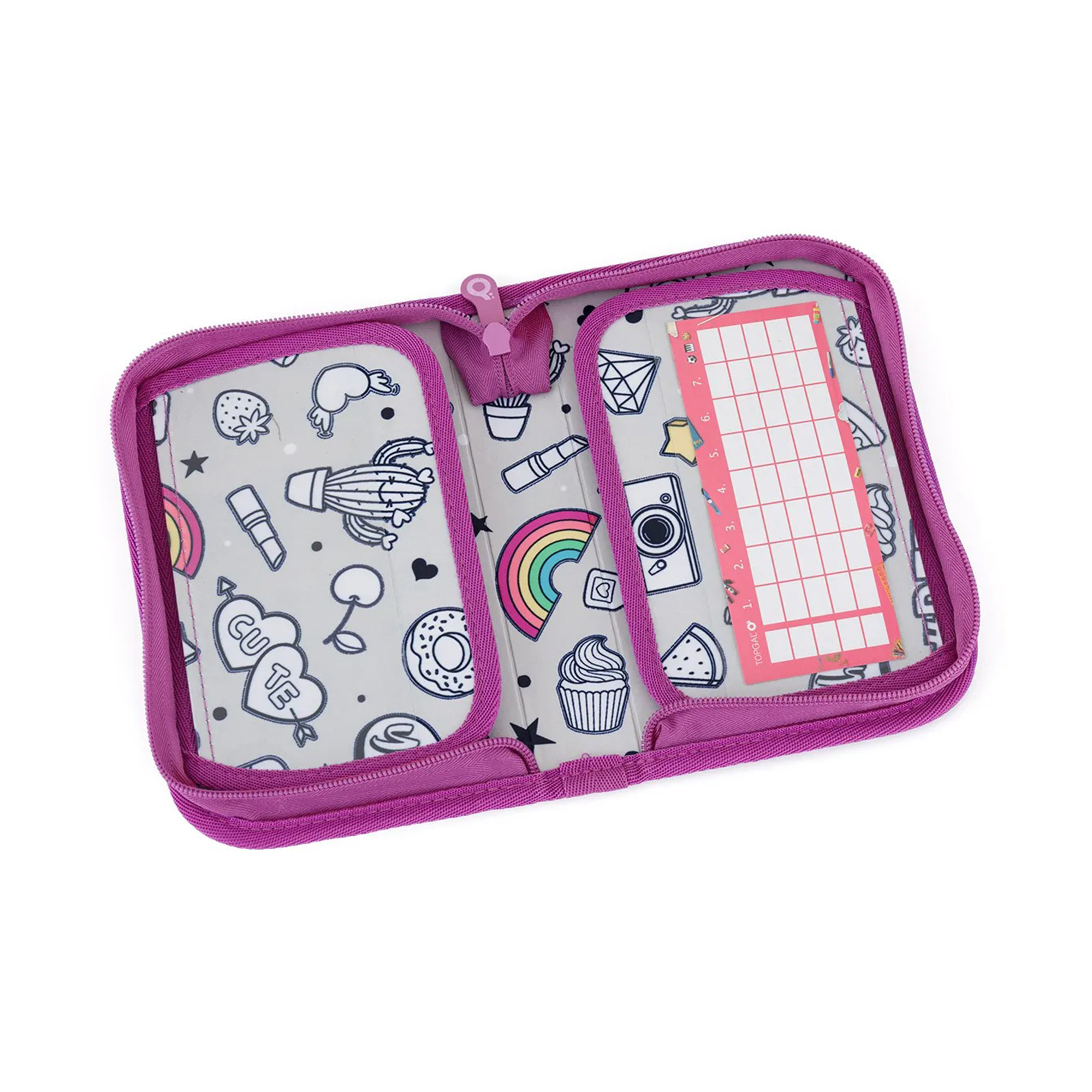 Školní penál - Květiny Topgal - Obrázek 2