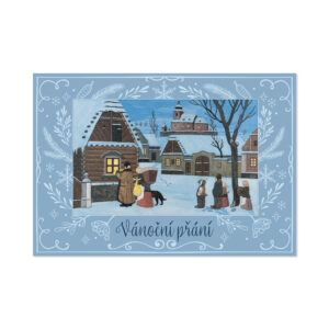 Vánoční přání Josef Lada - Koledníci Albi