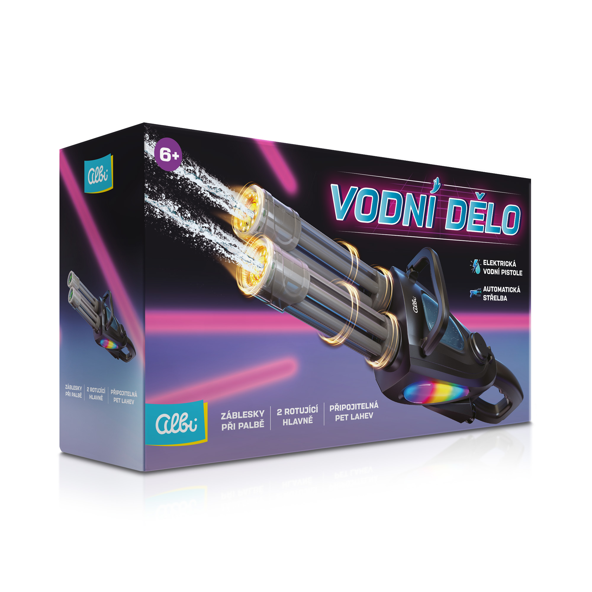Vodní dělo - Elektrická vodní pistole Albi