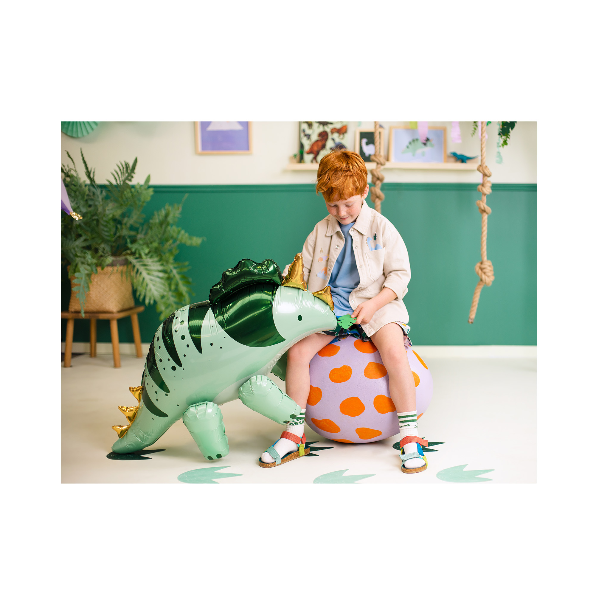 Balónek fóliový Triceratops - Obrázek 2