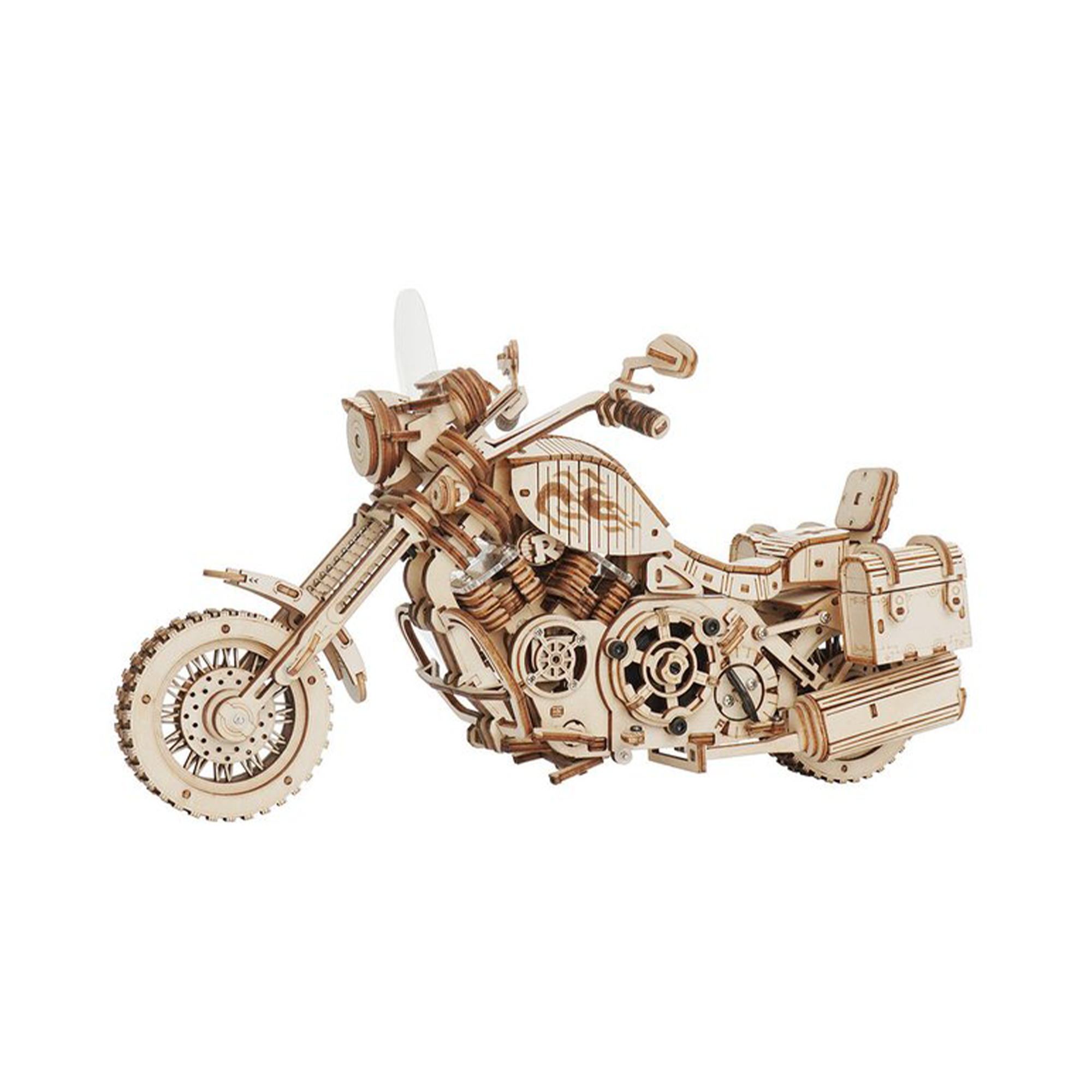 Dřevěný model - Motorka Robotime - Obrázek 3