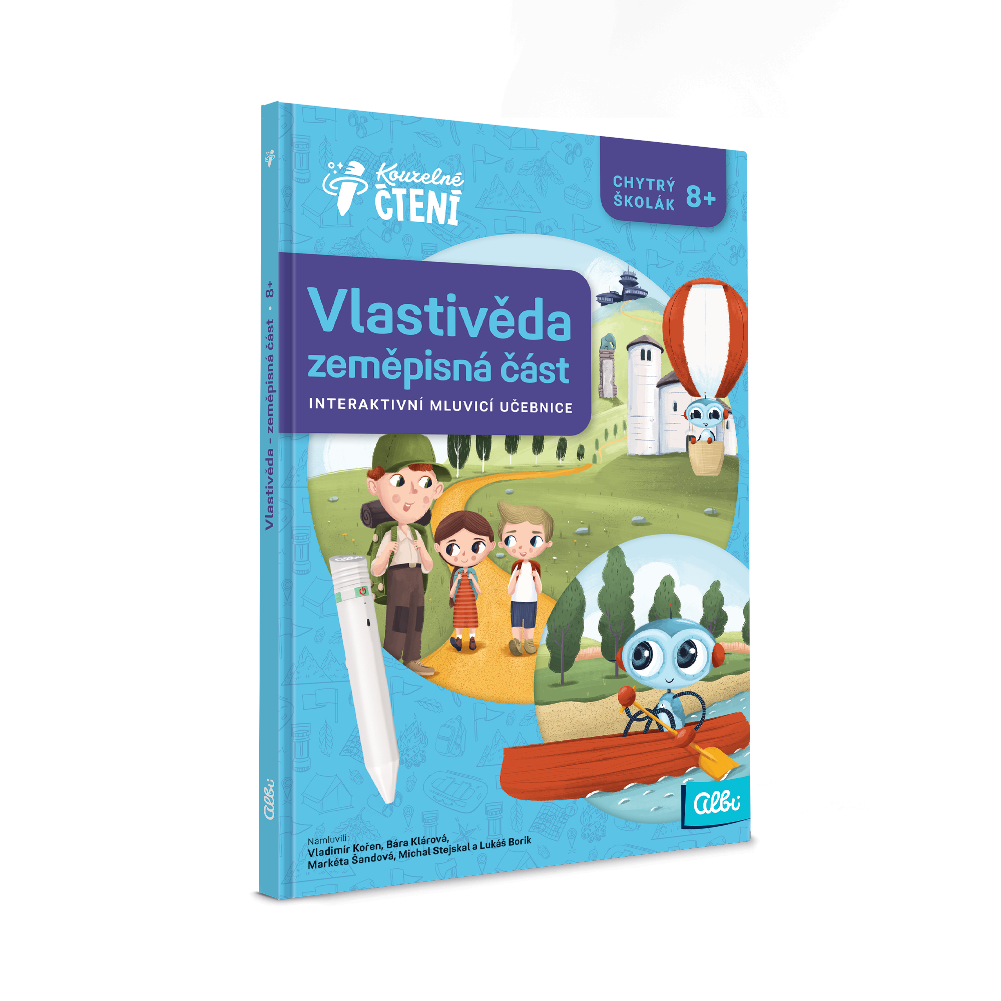Kniha Vlastivěda - zeměpisná část Albi