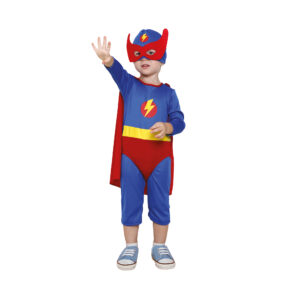 Kostým dětský Superhrdina s maskou vel. 3-4 roky Albi