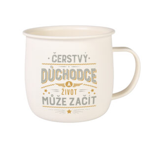 Outdoorový hrnek - Důchodce Albi