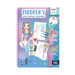 Sešit se šablonami - Modelky Albi