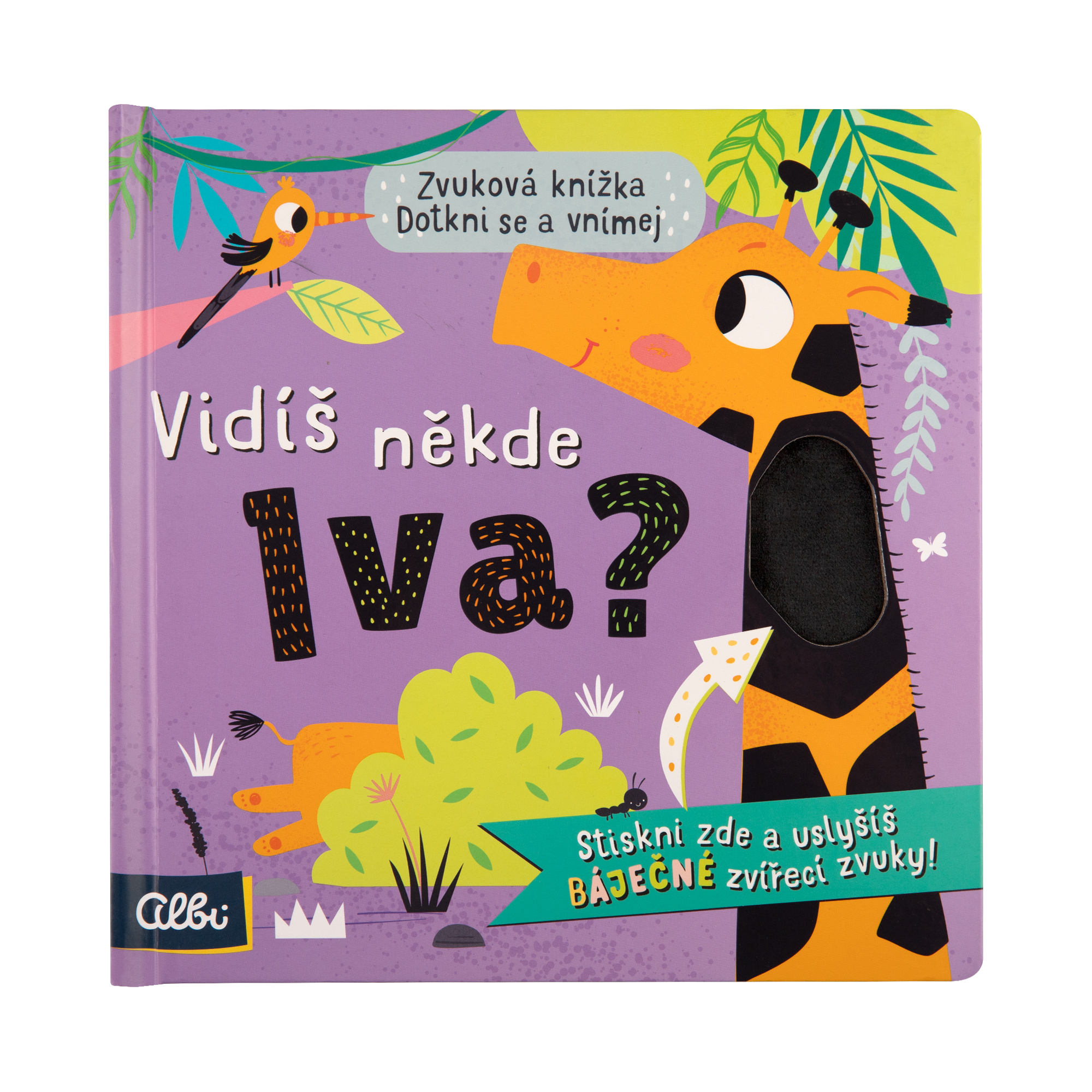 Vidíš někde lva? - Zvuková hmatová kniha Albi - Obrázek 2
