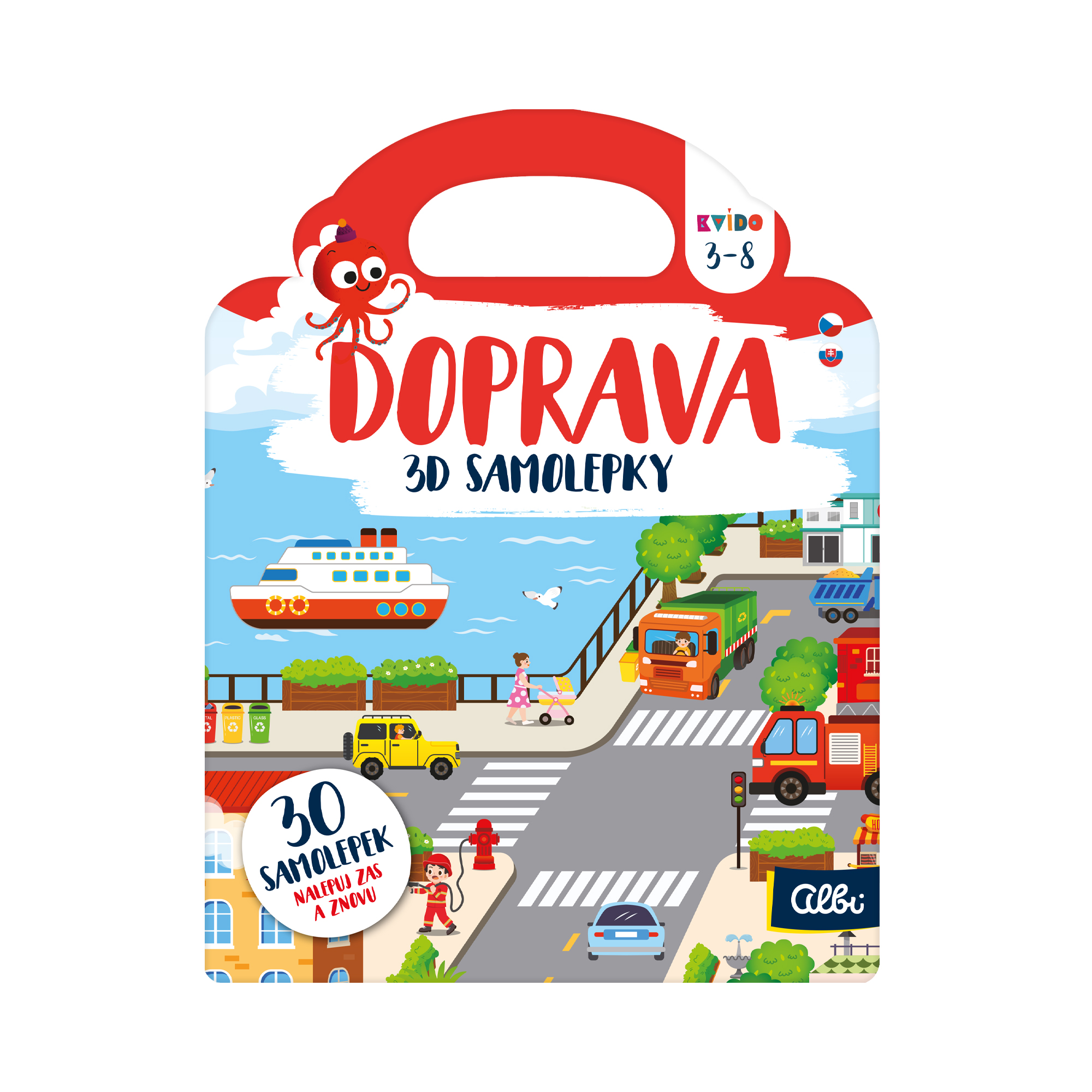 3D samolepky: Doprava - Kvído Albi - Obrázek 2