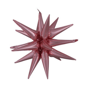 Balónek foliový 3D hvězda rose gold 76 × 88 cm Albi