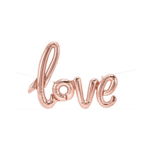 Balónek fóliový Love rose gold Albi
