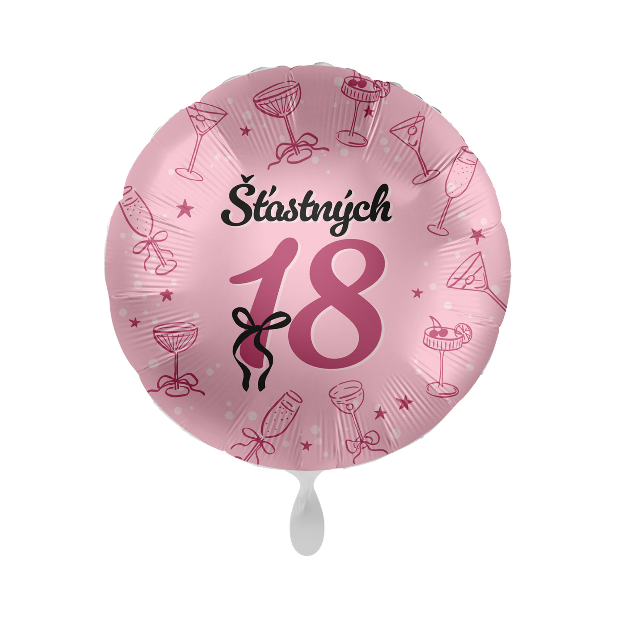 Balónek fóliový Šťastných 18 Albi