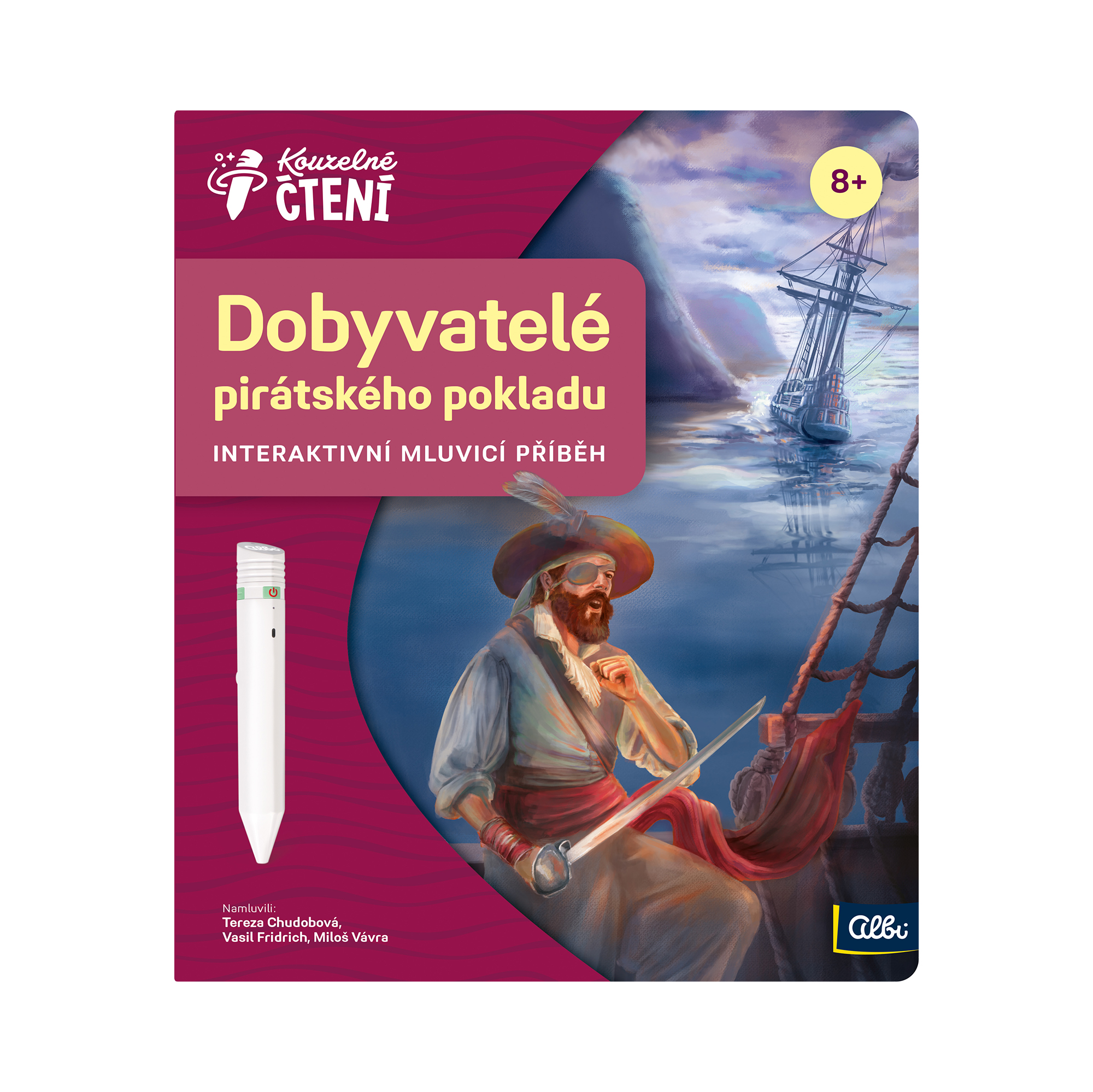 Kniha Dobyvatelé pirátského pokladu Albi - Obrázek 2