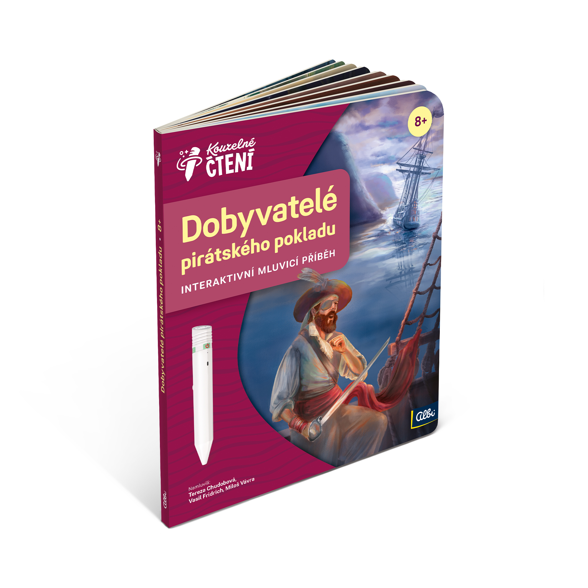 Kniha Dobyvatelé pirátského pokladu Albi - Obrázek 3
