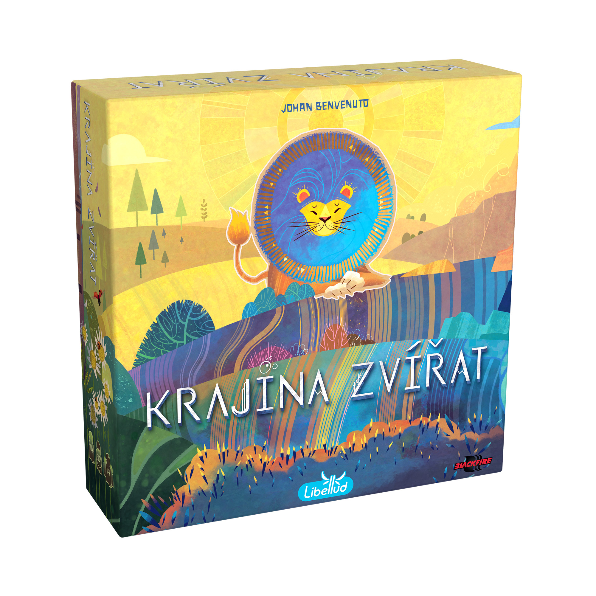 Krajina zvířat Asmodee Blackfire