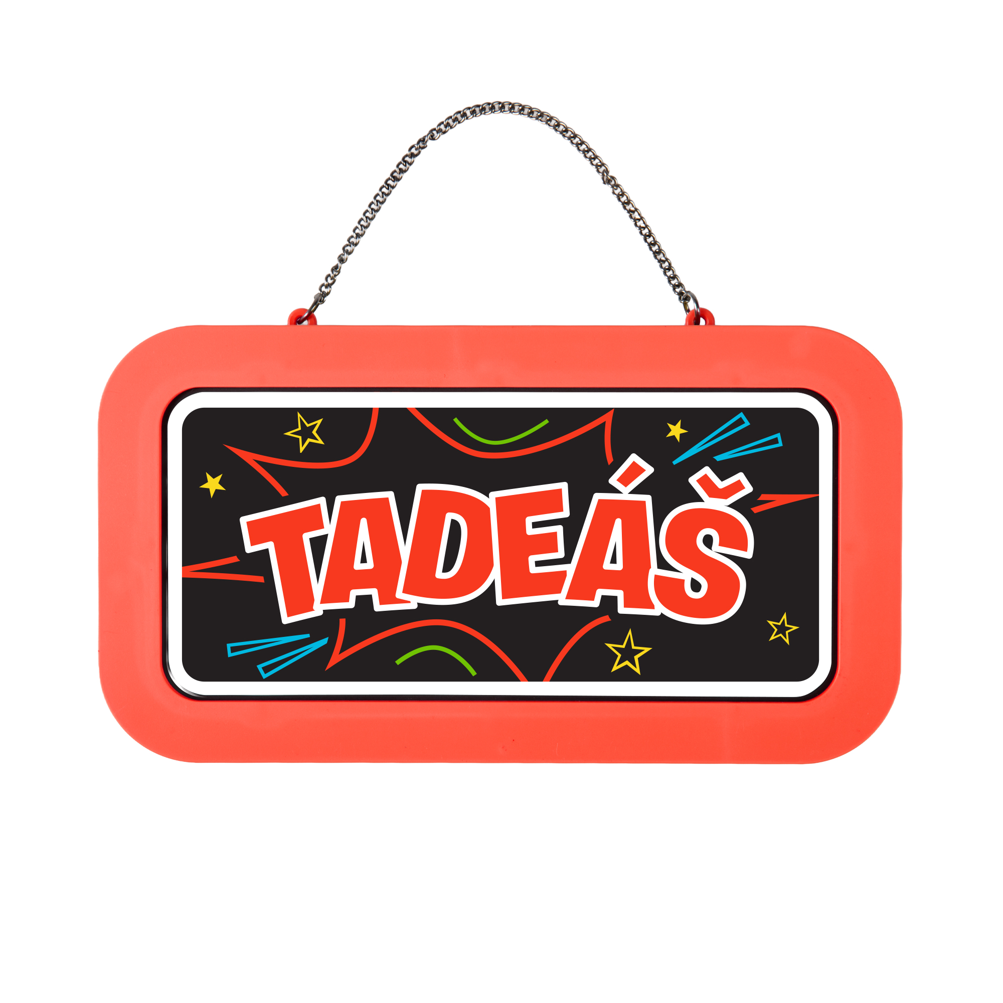 Neonová cedulka se jménem - Tadeáš Albi