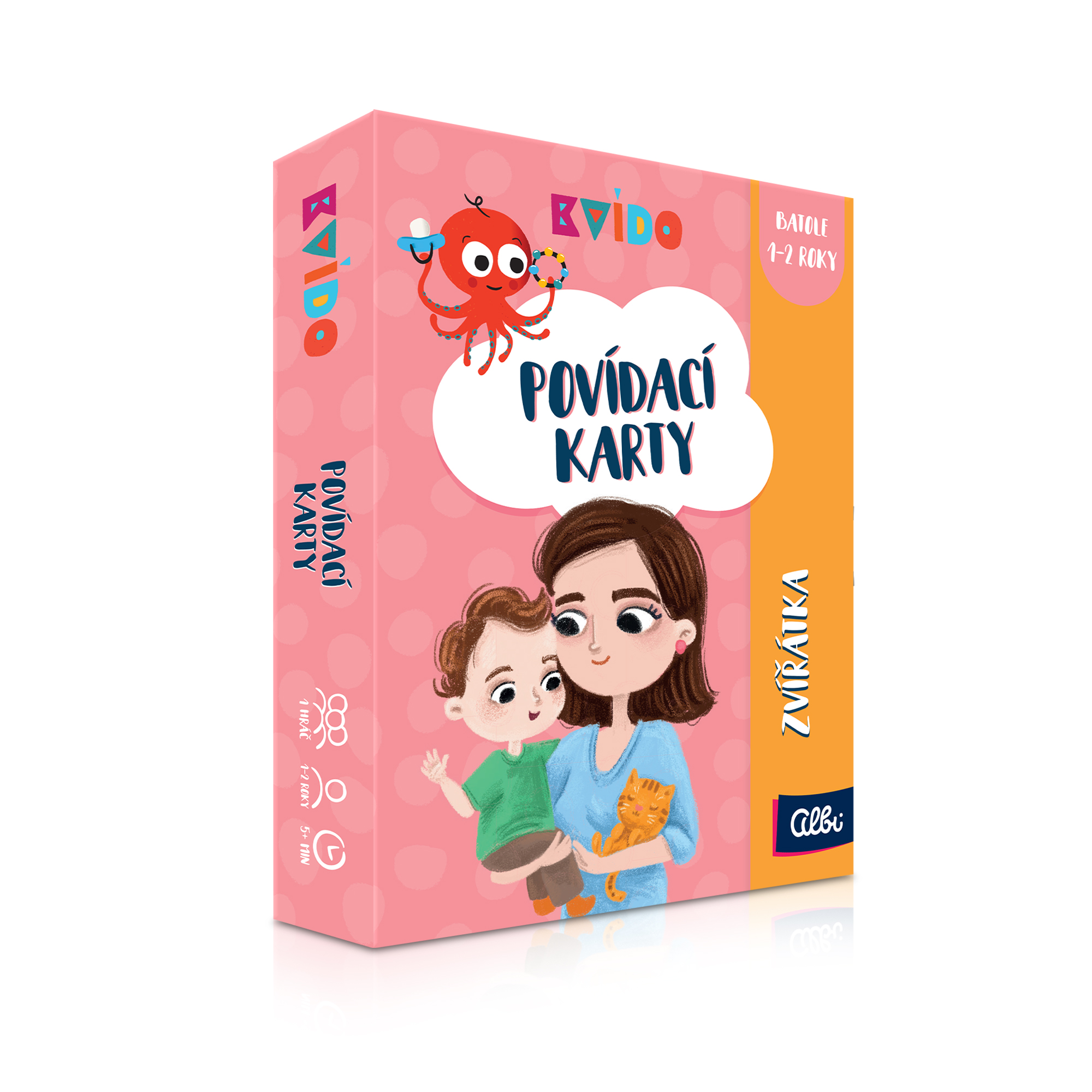 Povídací karty: Zvířátka - Kvído Albi