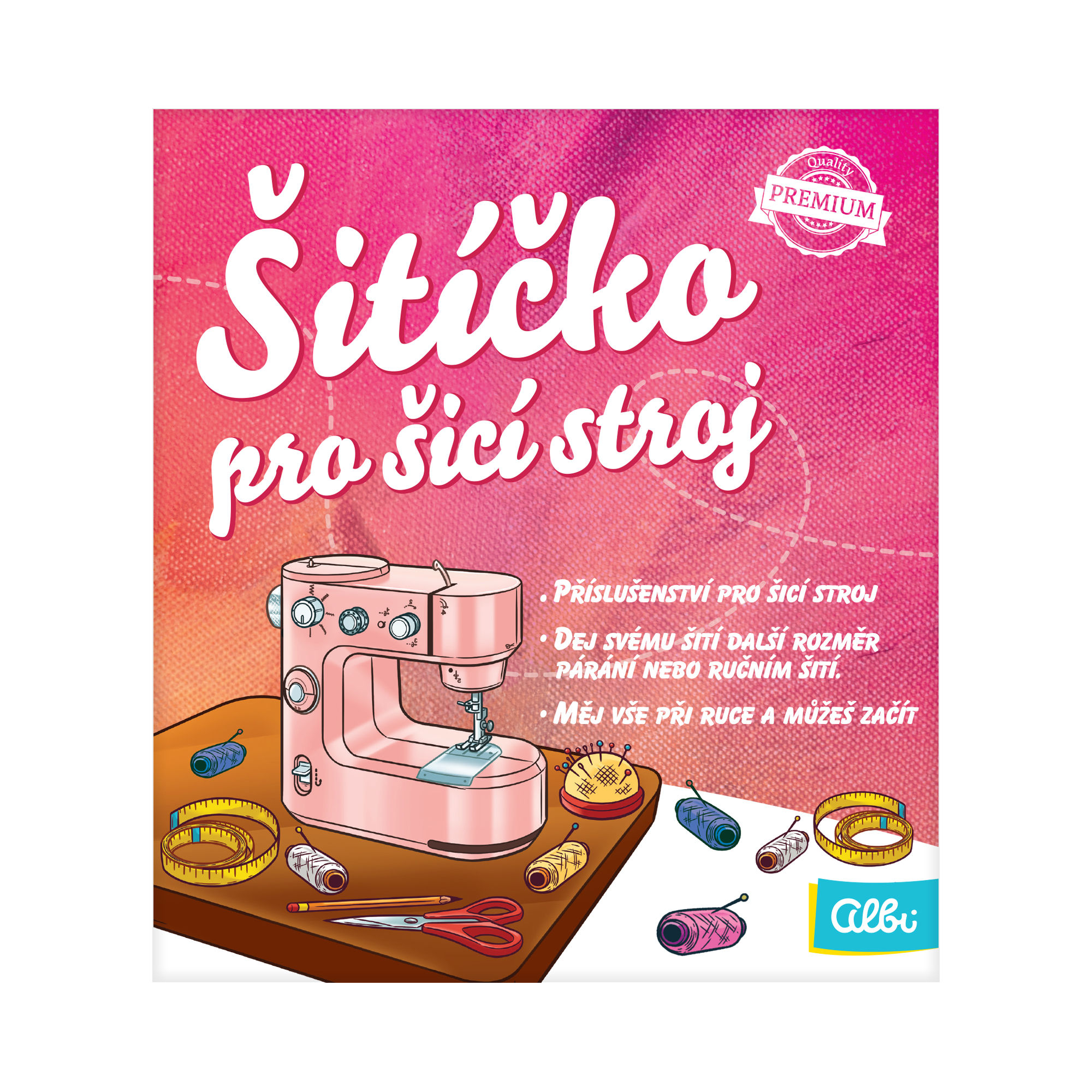 Šitíčko pro šicí stroj Albi - Obrázek 2