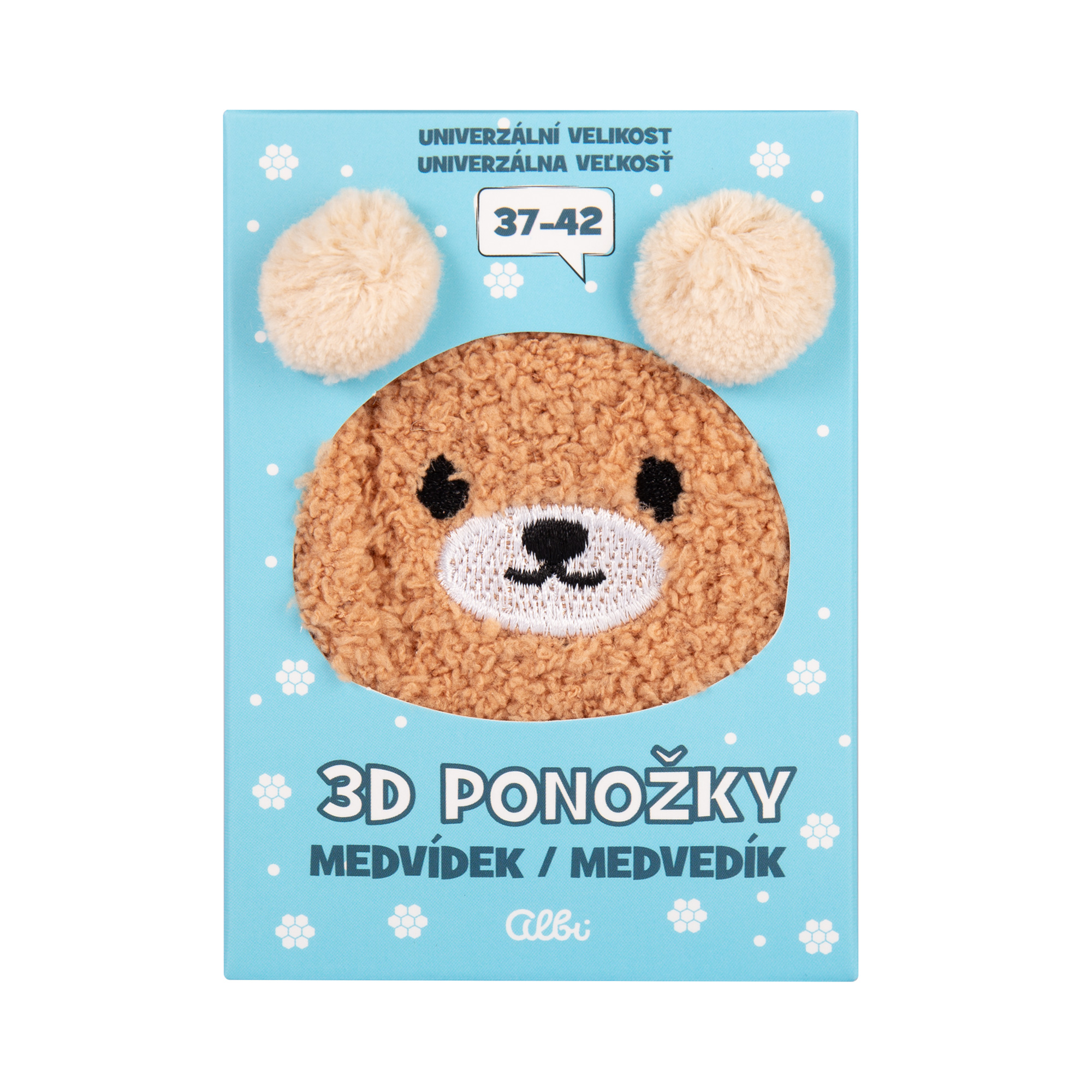 3D ponožky - Medvídek Albi - Obrázek 2