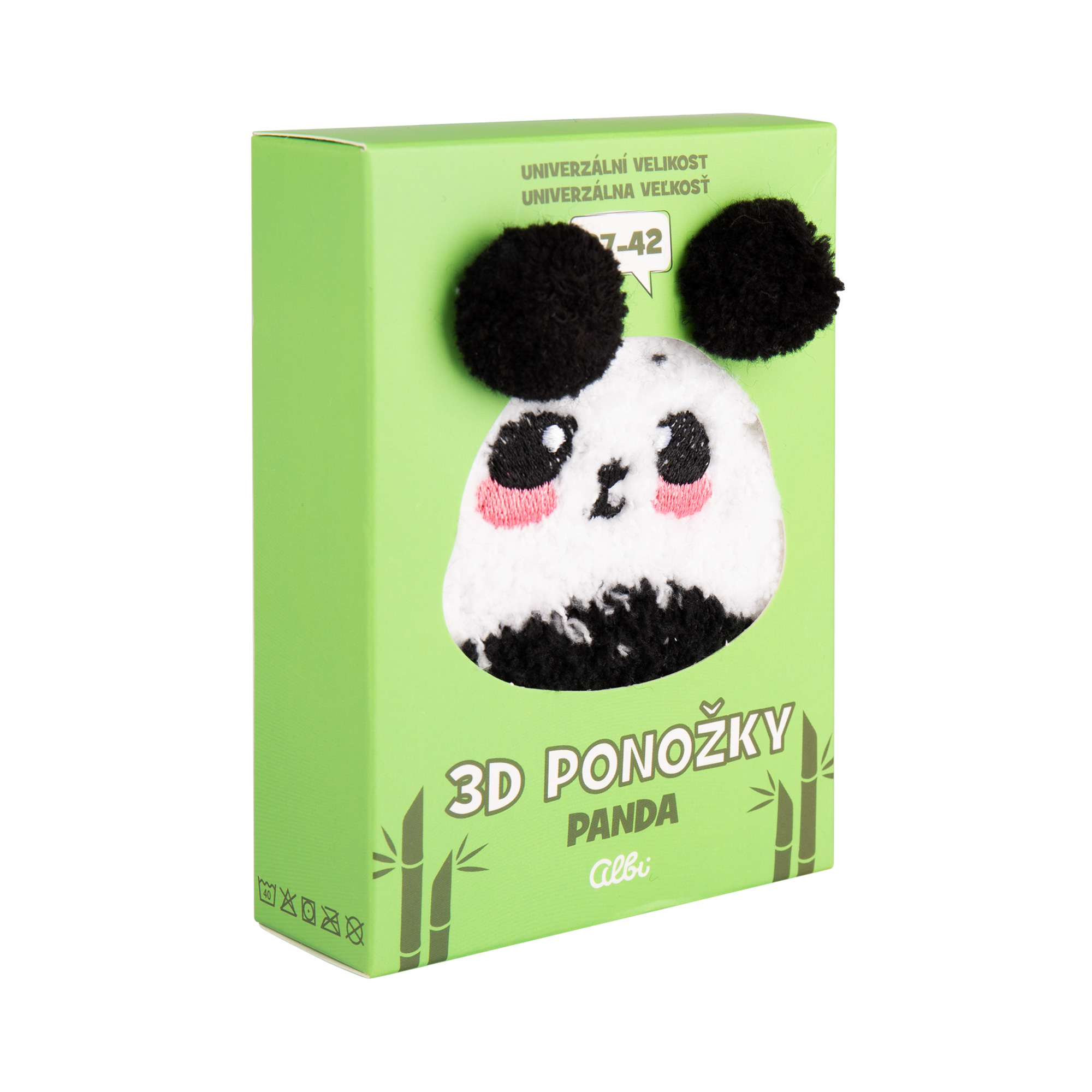 3D ponožky - Panda Albi