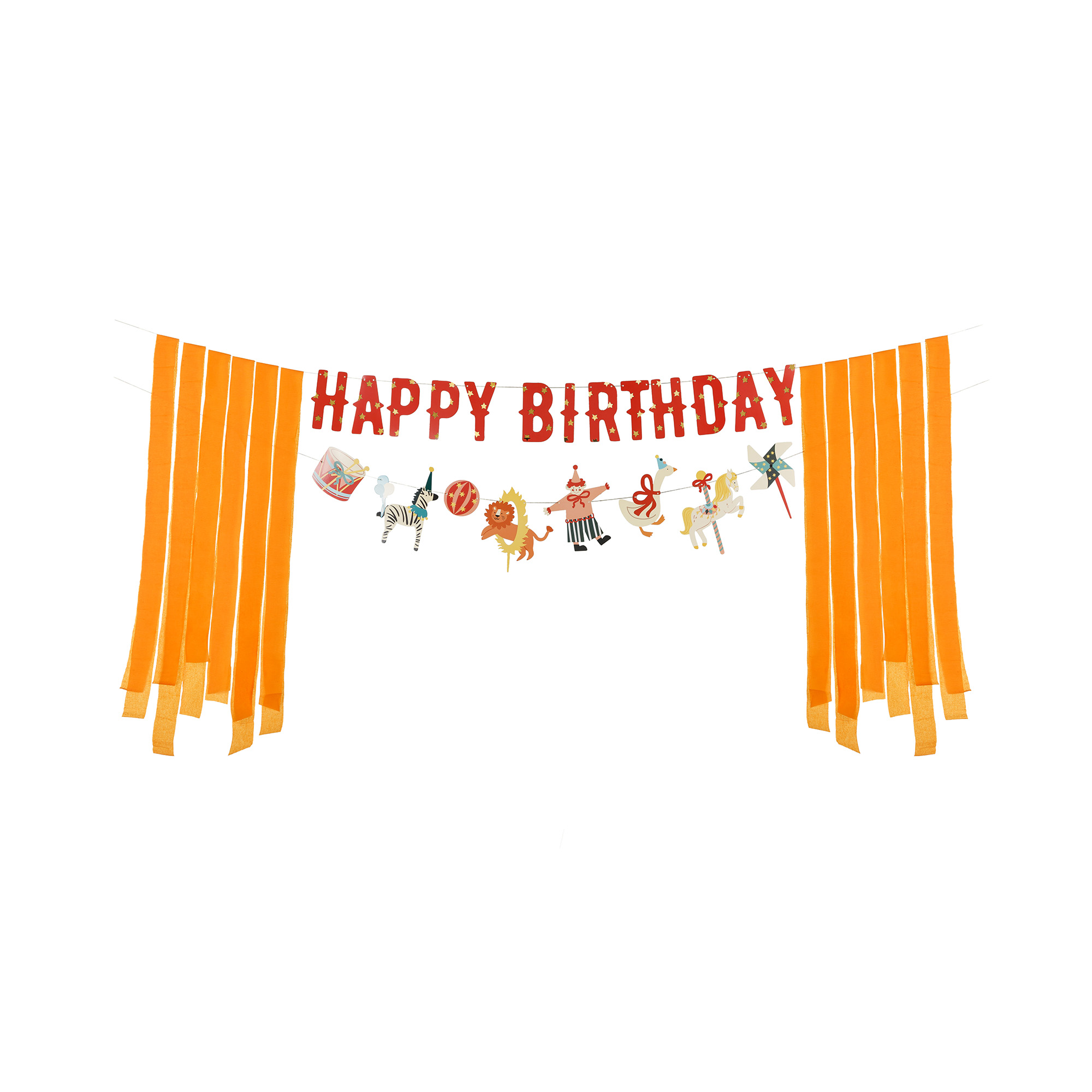 Banner Happy Birthday Cirkus Albi