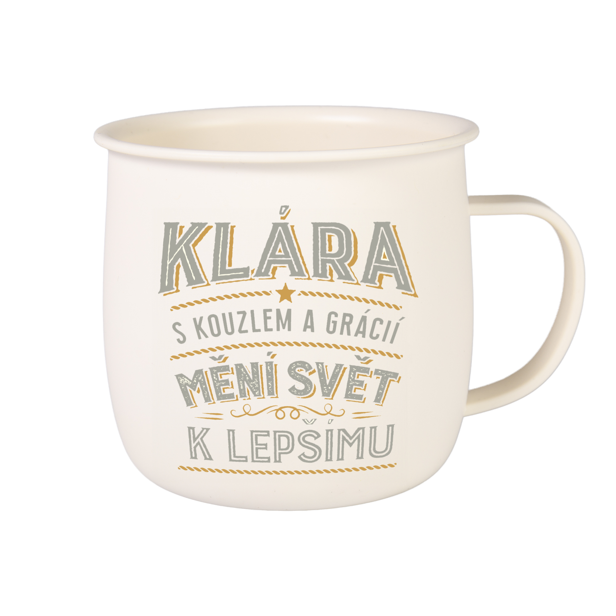 Outdoorový hrnek - Klára Albi