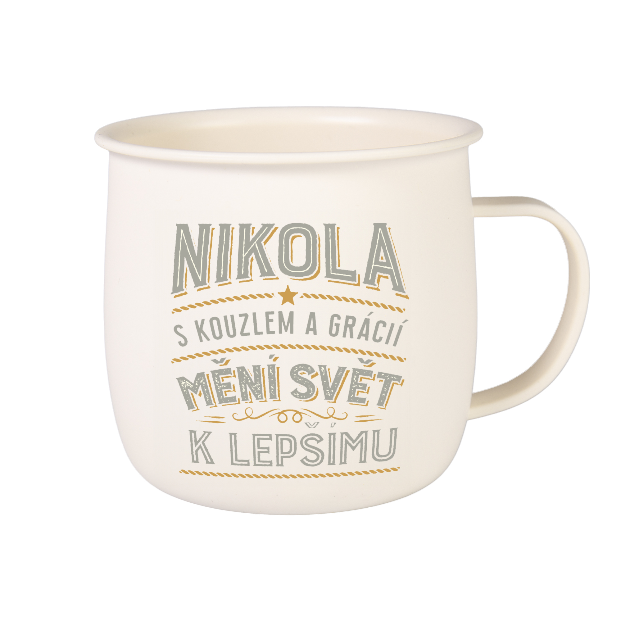Outdoorový hrnek - Nikola Albi