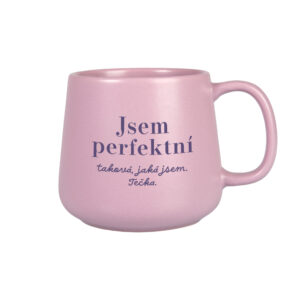 Pastelový hrnek - Jsem perfektní Albi