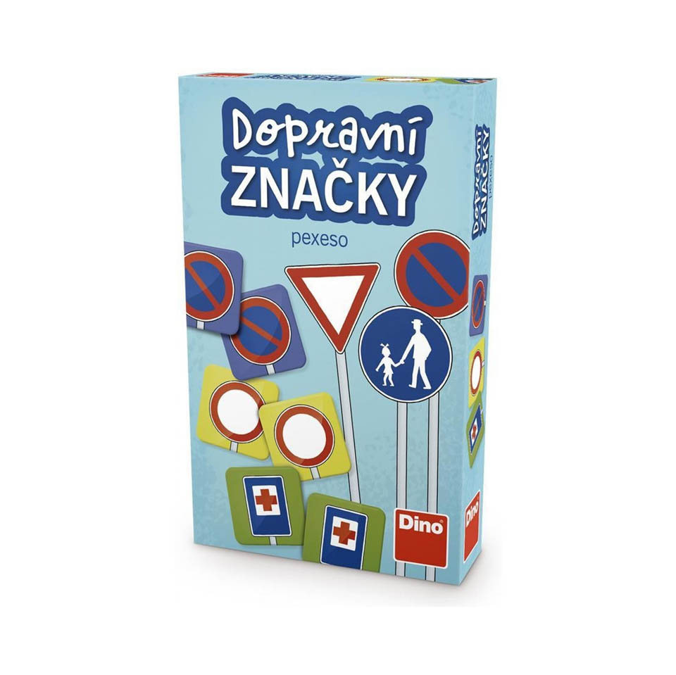 Pexeso Dopravní značky Dino