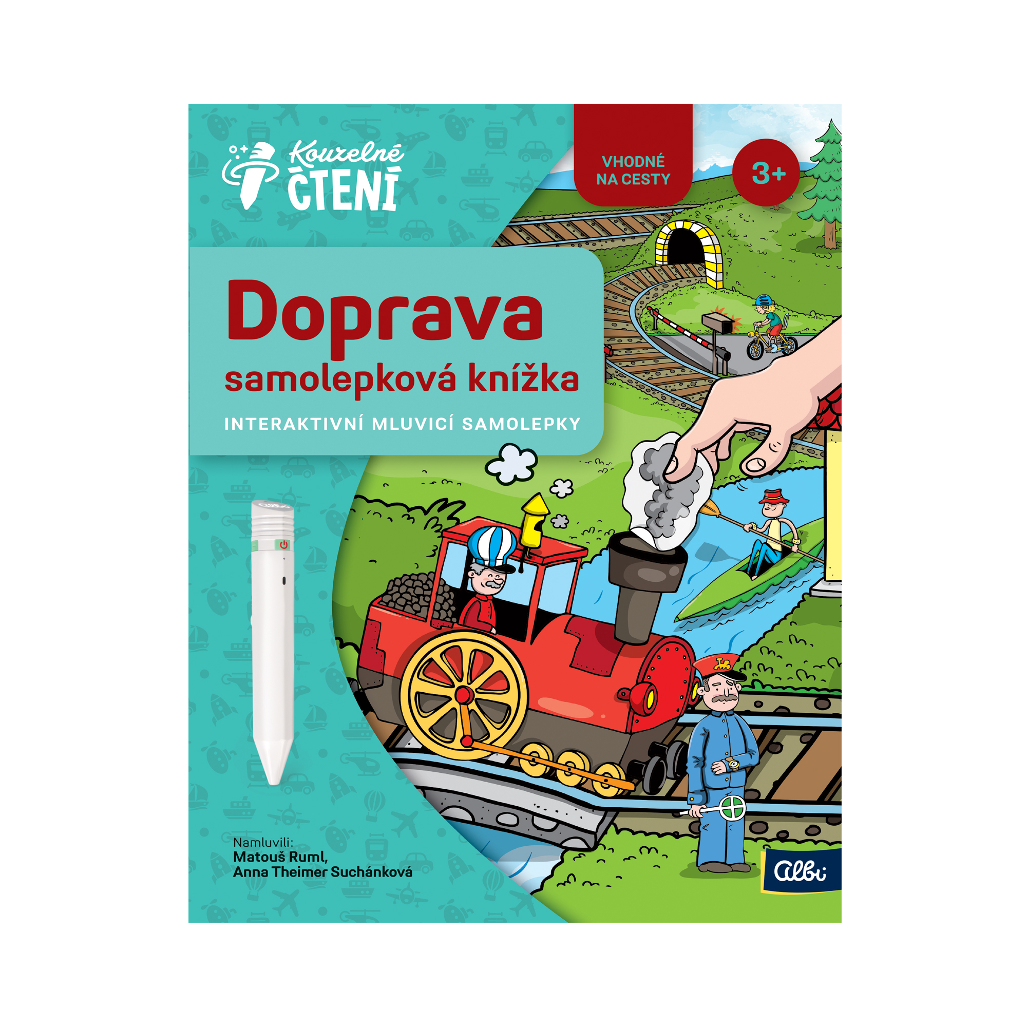Samolepková knížka Doprava Albi - Obrázek 2