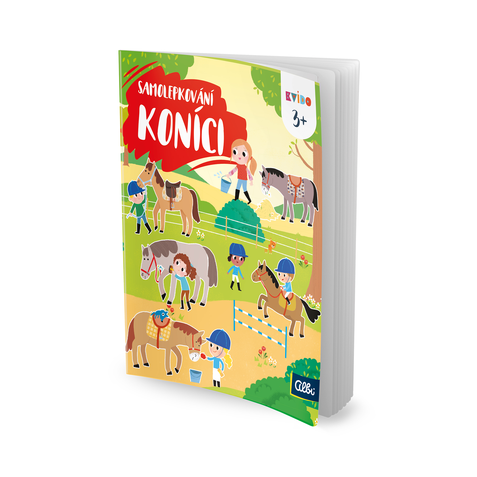 Samolepkování: Koníci - Kvído Albi