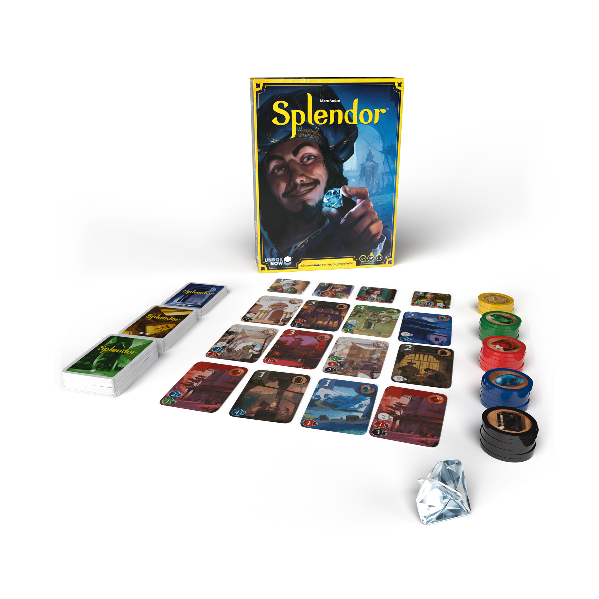 Splendor - Nová edice Asmodee Blackfire - Obrázek 2