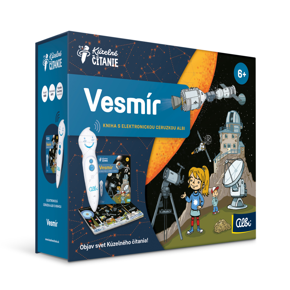 Vesmír s elektronickou ceruzkou ALBI SK Albi