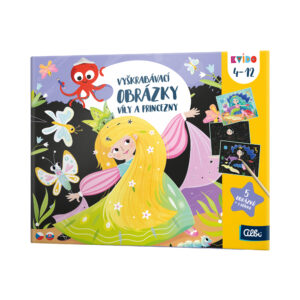 Vyškrabávací obrázky: Víly a princezny - Kvído Albi