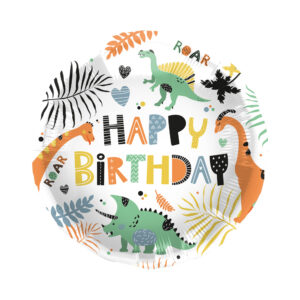 Balónek fóliový Happy Birthday Dinosauři Albi