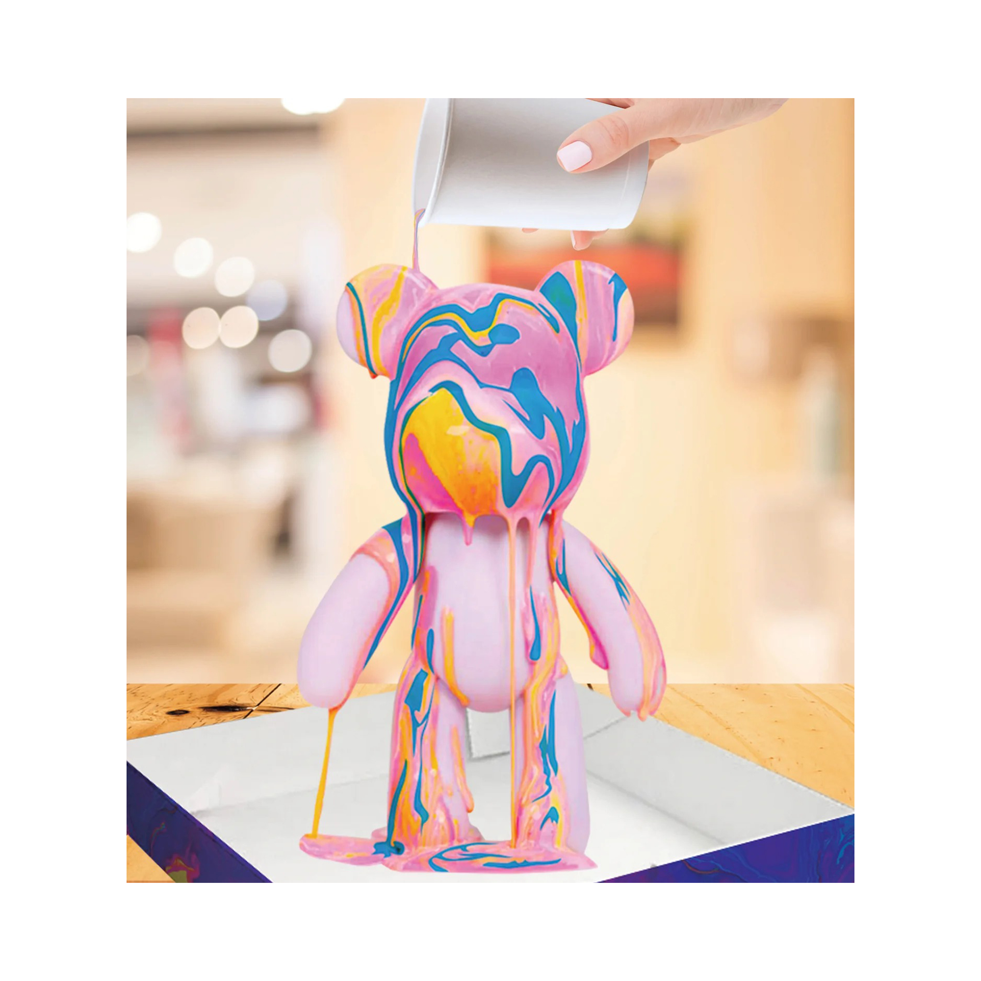 DIY sada - Neonový medvídek Splat Planet - Obrázek 3