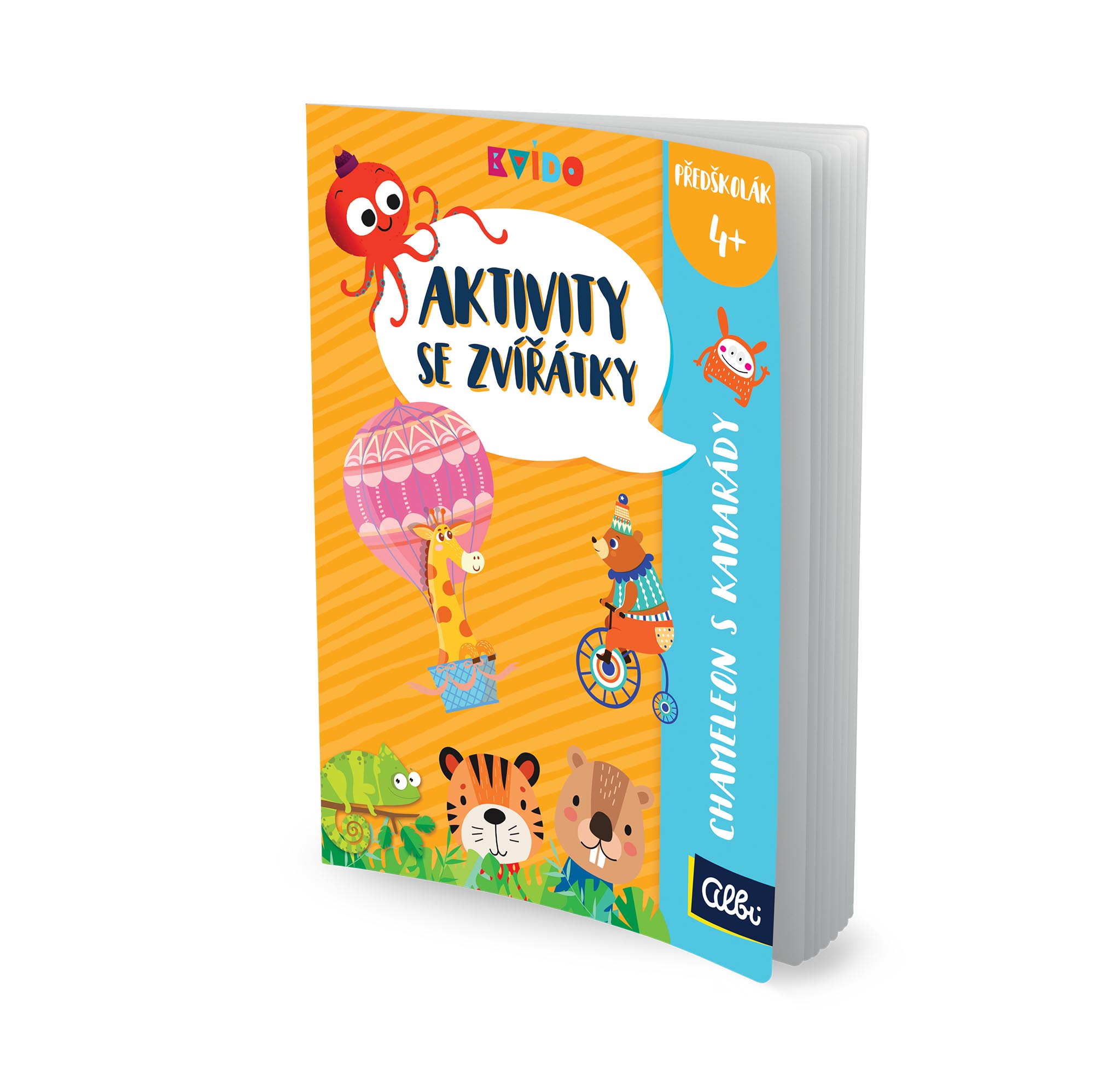Kvído - Aktivity se zvířátky - Chameleon s kamarády Albi