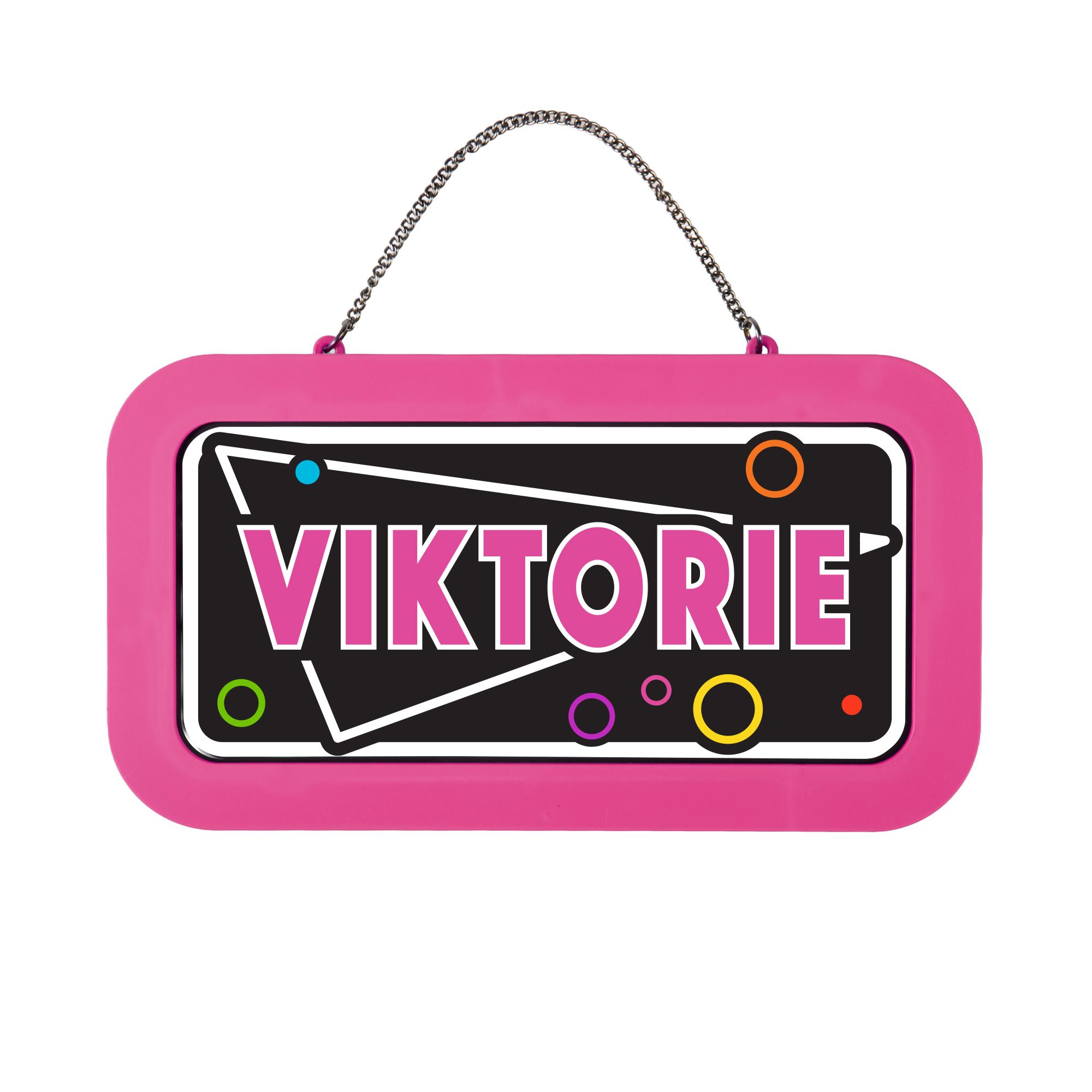 Neonová cedulka se jménem - Viktorie Albi
